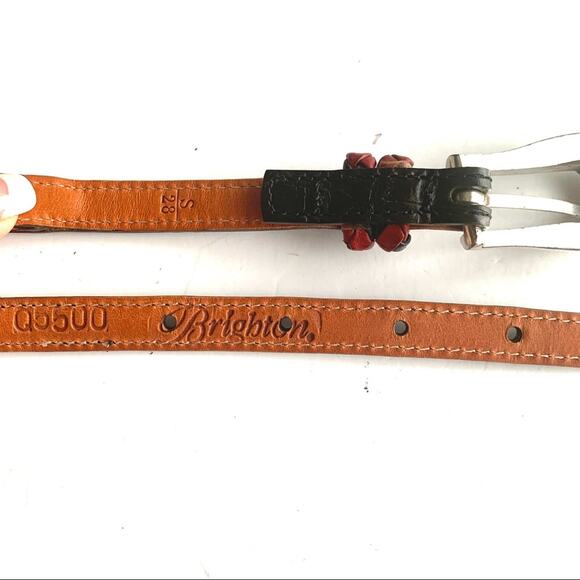 ❗️$5 CLEARANCE ❗️Brighton thin red and black braided belt - Picture 9 of 9